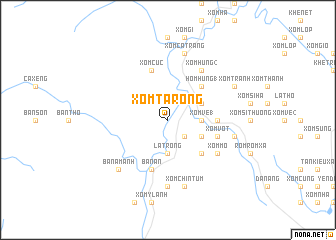 map of Xóm Tạ Rong