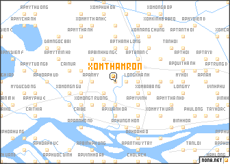 map of Xóm Tham Rôn