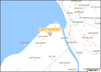 map of Xóm Thứ Nhưt