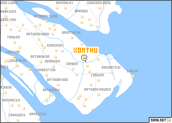 map of Xóm Thủ