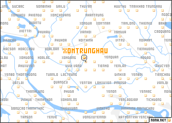 map of Xóm Trung Hâu