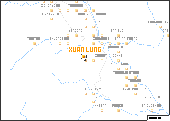 map of Xuân Lung