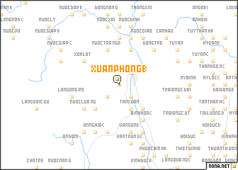 map of Xuân Phong (1)