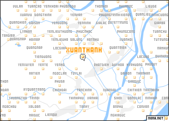 map of Xuân Thành