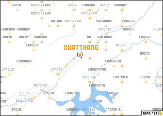 map of Xuất Thang
