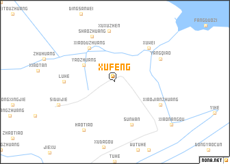 map of Xufeng