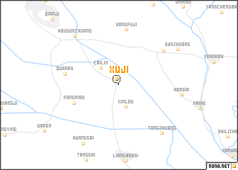 map of Xuji