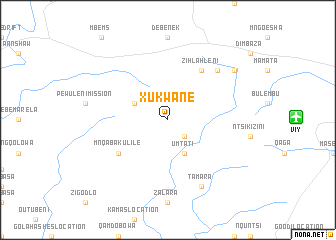 map of Xukwane