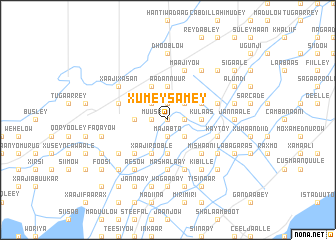 map of Xumey-Samey