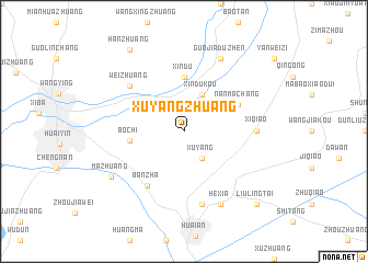 map of Xuyangzhuang