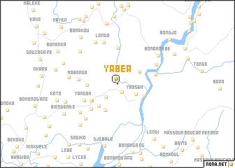 map of Yabéa