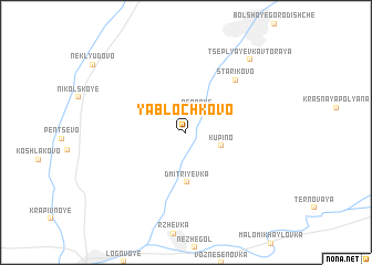 map of Yablochkovo