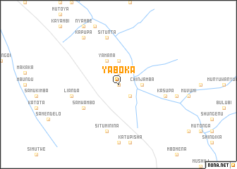 map of Yaboka