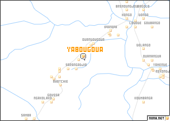 map of Yabougoua