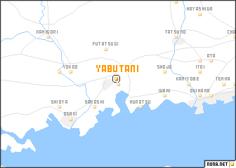 map of Yabutani