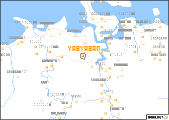 map of Yabyaban