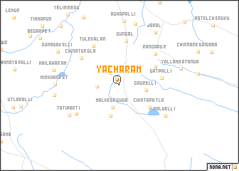 map of Yāchāram