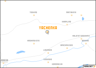 map of Yachenka