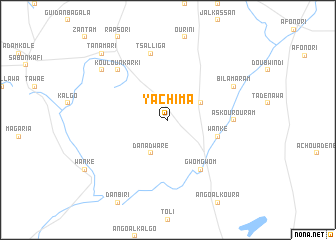 map of Yachima