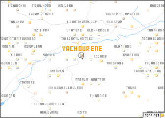 map of Yachourene