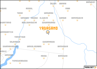 map of Yadagamo