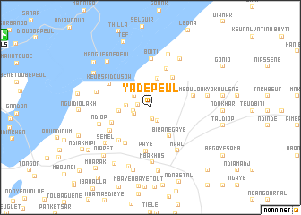 map of Yade Peul