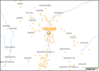 map of Yādgār