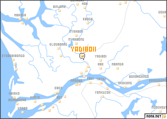map of Yadibo II