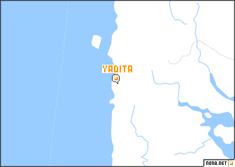 map of Yāditā