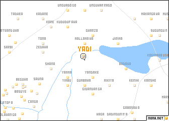 map of Yadi