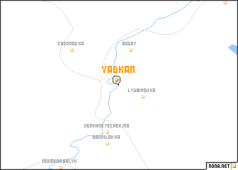 map of Yadkan