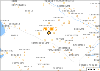map of Ya-dong