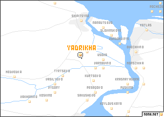 map of Yadrikha