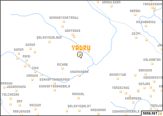 map of Yādrū