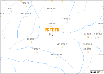 map of Yafeta