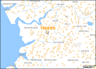 map of Yagam-ni