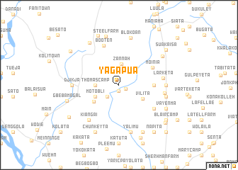 map of Yagapua