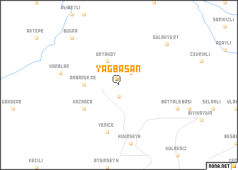 map of Yağbasan