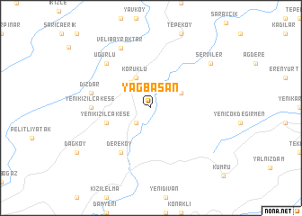 map of Yağbasan