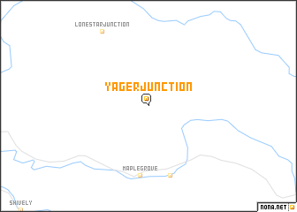 map of Yager Junction
