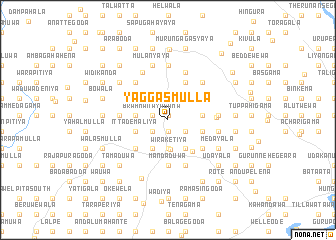 map of Yaggasmulla