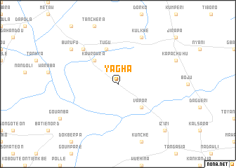 map of Yagha