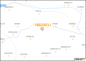 map of Yağızatlı
