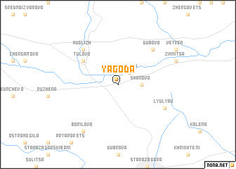 map of Yagoda