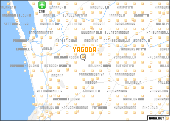 map of Yagoda