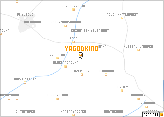 map of Yagodkino