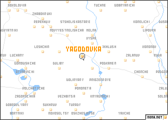 map of Yagodovka