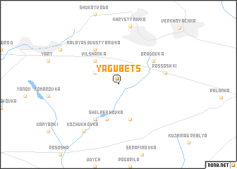 map of Yagubets