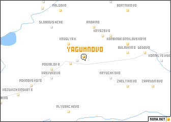 map of Yagumnovo