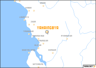 map of Yahaingbya